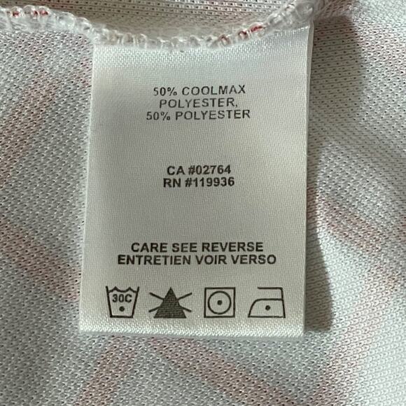 Nivo Diamond Print Athletic Golf Top Size Large - Picture 5 of 8